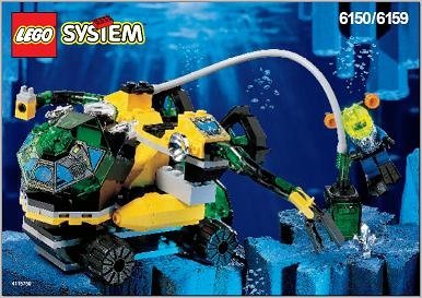 【中古】【未当て嵌める・未開封品】レゴ アクアゾーン Lego 6150 Crystal Detector 並行輸入品