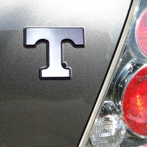 【中古】【未当て嵌める・未開封品】単科大学のテネシー有志者\"ワット数T \""クロムメッキプレミアムメタル車トラックオートバイエンブレム"