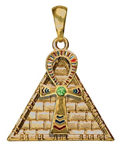 【中古】【未使用・未開封品】AnkhピラミッドペンダントCollectible Medallionネックレスアクセサリージュエリー