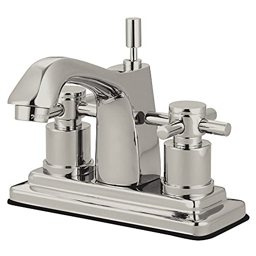 【中古】【未使用・未開封品】Kingston Brass KS8648DX Two Handle 4 in. Centerset Lavatory Faucet with Brass Pop-up