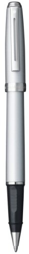 【中古】【未使用・未開封品】Sheaffer Prelude Roller Ball, Silver Shimmer with Nickel Plated Trim, Blue Refill (SH/9137-1) ボールペン (並行輸入品)