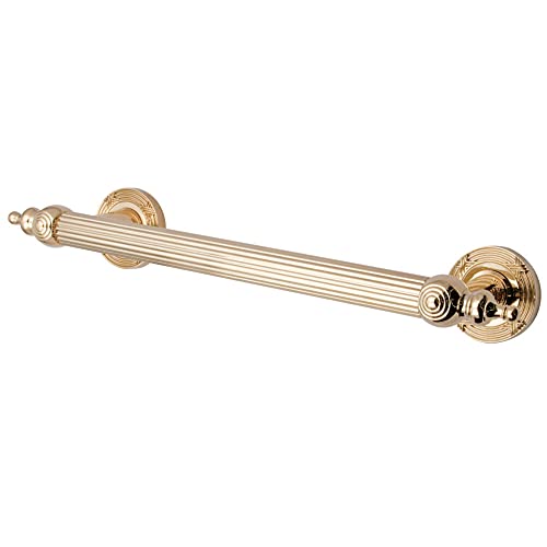 【中古】【未当てはめる・未開封品】Kingston Brass DR710122 Designer Trimscape Templeton Grab Bar 12-Inch with TL TIP, Polished Brass by Kingston Brass [並行輸入品]