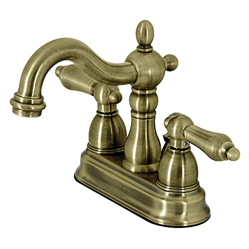 【中古】【未使用・未開封品】Kingston Brass KB1603AL Two Handle 4 in. Centerset Lavatory Faucet with Retail Pop-up