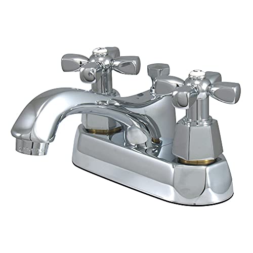 【中古】【未当て嵌める・未開封品】Kingston Brass KS4261HX Two Handle 4 インチ. Centerset Lavatory Faucet with Brass Pop-up