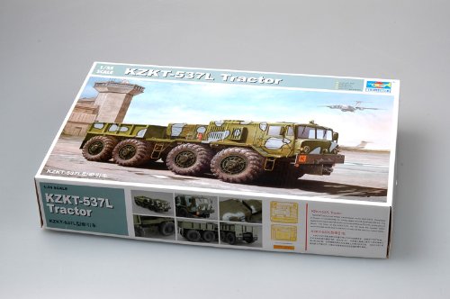 【中古】【未使用・未開封品】トランペッター 1/35 ソビエト軍 MAZ/KZKT-537Lカーゴトラック プラモデル