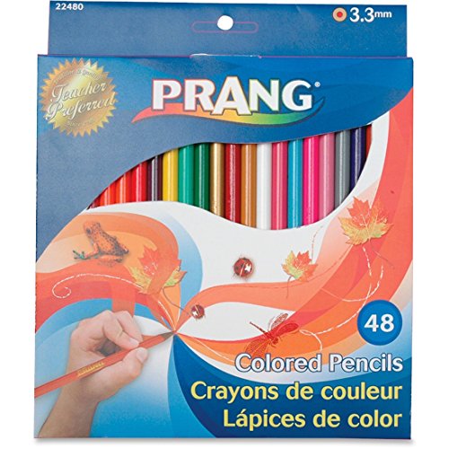 【中古】【未使用・未開封品】Prang - Coloured Woodcase Pencils, 3.3 mm, 48 Assorted Colours/set|AJIMURA-SHOP