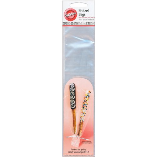 【中古】【未使用・未開封品】Wilton Pretzel Party Bags, 20 Count