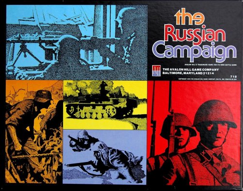 【中古】【未使用・未開封品】RUSSIAN CAMPAIGN Game 1976 Avalon Hill 714｜AJIMURA-SHOP