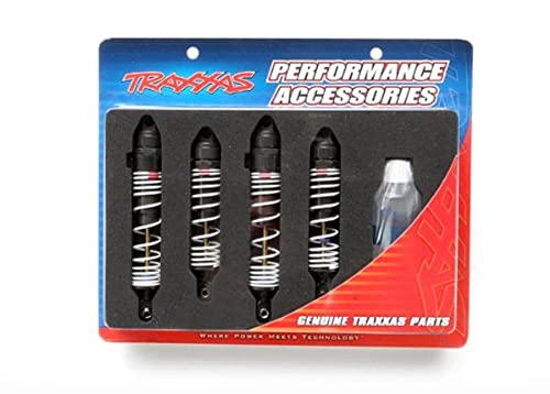 【中古】【未使用・未開封品】ハイテック トラクサス SLASH 用Big Bore Shockセット アルミ製ハードアルマイト 5862|AJIMURA-SHOP
