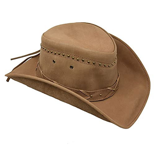 【中古】【未当て嵌める・未開封品】Montecarlo / Bullhide Hats HAT メンズ US 大きさ: Small 色つや: 赤銅色