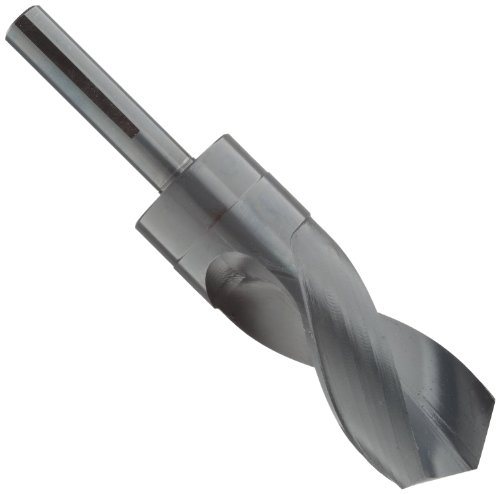 【中古】【未使用・未開封品】Chicago Latrobe 190F High-Speed Steel Reduced Shank Drill Bit, Black Oxide Finish, Flatted Shank, 118 Degree Conventional Point, 5/8 Si