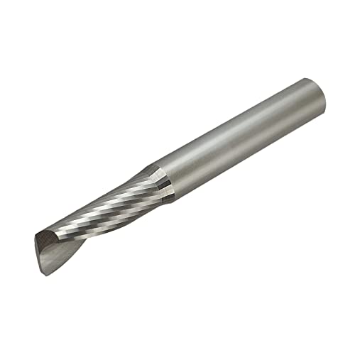 【中古】【未当てはめる・未開封品】LMT Onsrud 63-625 Solid Carbide Upcut Spiral O Flute Cutting Tool, Inch, Uncoated (Bright) Finish, 22 Degree Helix, 1 Flute, 3.0000 Ove