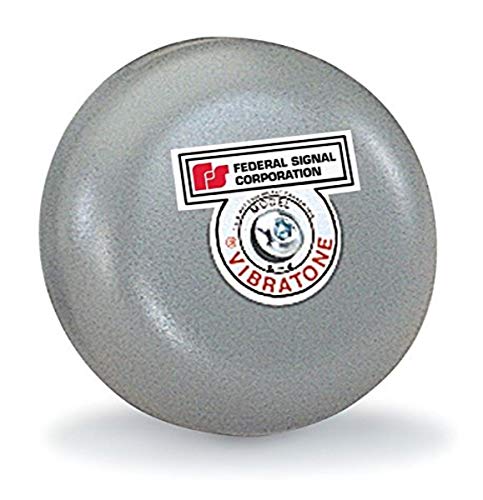 【中古】【未使用・未開封品】Federal Signal 504-120-1 Vibrations Bell Assembly, 120 VAC, 4 Gong, Gray by Federal Signal