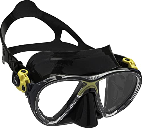 【中古】【未使用・未開封品】Cressi Big Eyes Evolution, black/yellow