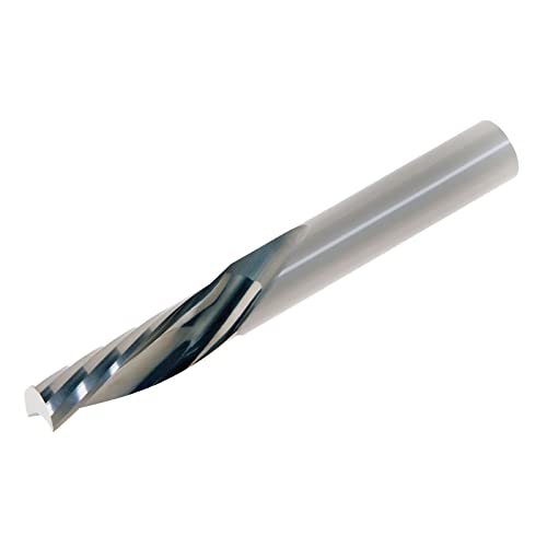 【中古】【未使用・未開封品】LMT Onsrud 62-725 Solid Carbide Downcut Spiral O Flute Cutting Tool, Inch, Uncoated (Bright) Finish, 21 Degree Helix, 1 Flute, 2.5000 O