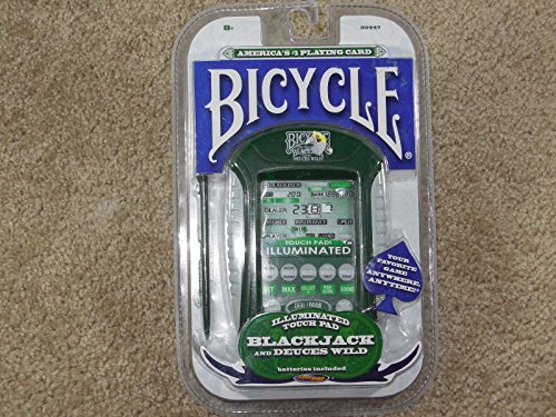 【中古】【未使用・未開封品】[バイシクル]Bicycle Illuminated Touch Pad Electronic Handheld Blackjack Game 30447 [並行輸入品]｜AJIMURA-SHOP