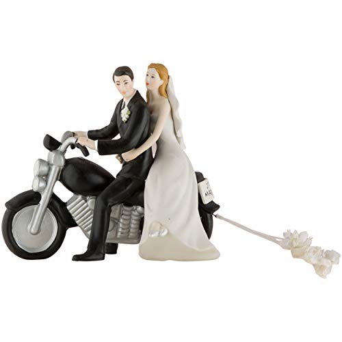 【中古】【未当て嵌める・未開封品】西洋菓子トッパー・自動自転車で走る二人