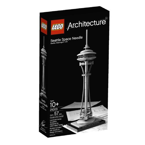 【中古】【未当て嵌める・未開封品】LEGO レゴ Architecture 第4弾 シアトル・空白文字・針 Seattle Space Needle [21003]【並行輸入】