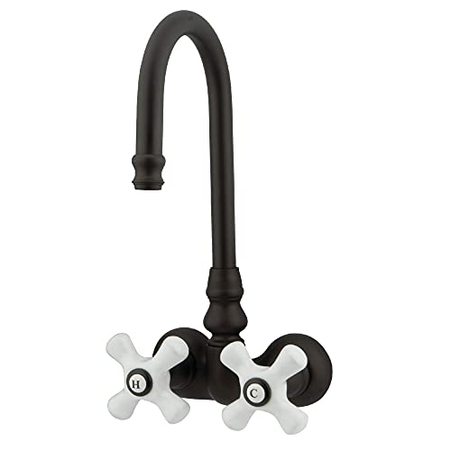 【中古】【未使用・未開封品】キングストン真鍮Cc79T5高層スパウトClawfootタブフィラー - オイルラビングブロンズ仕上げ|AJIMURA-SHOP