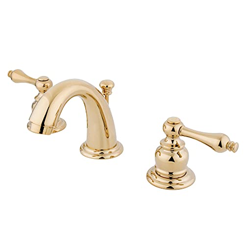 【中古】【未使用・未開封品】Kingston Brass KB912AL Two Handle 4 in. to 8 in. Mini Widespread Lavatory Faucet with Retail Pop-up|AJIMURA-SHOP