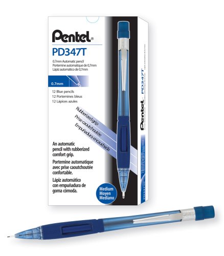 【中古】【未当て嵌める・未開封品】Pentelシャープペンシル - 申し受ける式可塑性物質（12個入り口・入口）0,7 粍青色