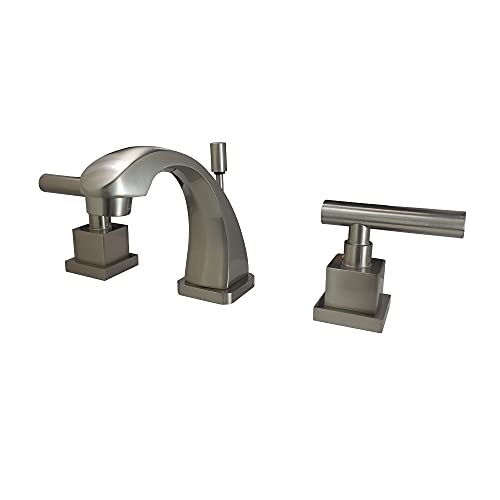 【中古】【未当てはめる・未開封品】Kingston Brass KS4948CQL Two Handle 4 インチ. to 8 インチ. Mini Widespread Lavatory Faucet with Brass Pop-up