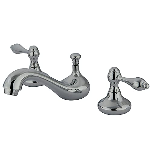 【中古】【未使用・未開封品】Kingston Brass Ks941Al 8 Inch Widespread Lavatory Faucet - Polished Chrome Finish|AJIMURA-SHOP