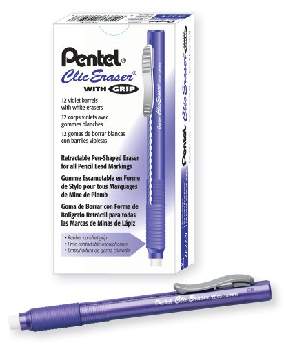 【中古】【未使用・未開封品】Pentel Clic消しゴムグリップ、格納式消しゴム 11,972円