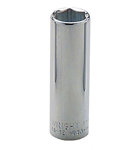 【中古】【未当て嵌める・未開封品】Wright Tool 3518 3/8 Drive 6 Point Deep Socket, 9/16 by Wright Tool