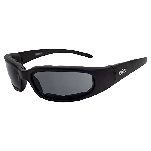 【中古】【未使用・未開封品】GLOBAL VISION Chicago サングラス スモーク バイク用サングラス GV-CC