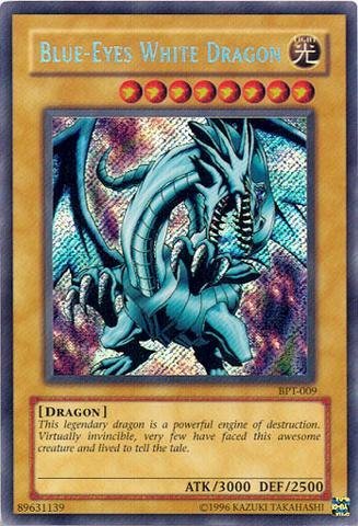 【中古】【未使用・未開封品】Yu-Gi-Oh! - Blue-Eyes White Dragon B (BPT-009) - 20022003 Collectors Tins - Limited Edition - Secret Rare