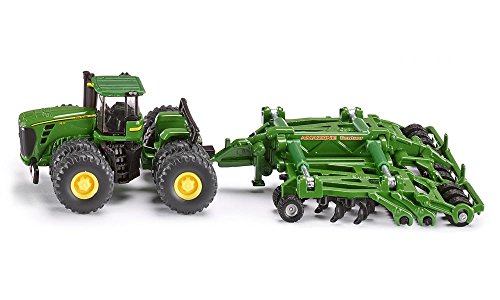 【中古】【未使用・未開封品】ジク (SIKU) ジョンディア 9630 トラクター AMAZONE ディスクハロー兼用耕運機付き 1/87 SK1856G