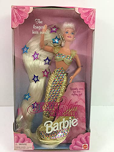 【中古】【未当て嵌める・未開封品】Barbie Jewel Hair Mermaid Doll by Mattel [並行輸入品]