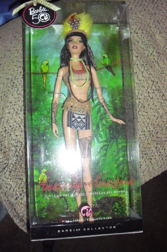 【中古】【未使用・未開封品】Mattel Barbie Dolls of the World Amazonia Doll by Mattel [並行輸入品]