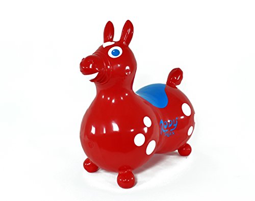 【中古】【未使用・未開封品】Gymnic Rody Max 空気注入式馬 レッド｜AJIMURA-SHOP