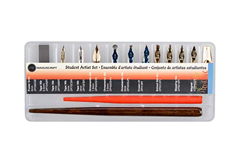 【中古】【未使用・未開封品】Manuscript Student Artist Nib Set in Selection Box アートペン (並行輸入品)
