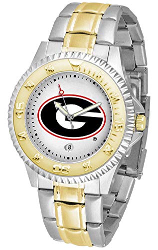 【中古】【未使用・未開封品】Suntime Competitor 腕時計 ツートンカラー メンズ Links Make Watch Adjustable Georgia Bulldogs - Competitor Two - Tone｜AJIMURA-SHOP