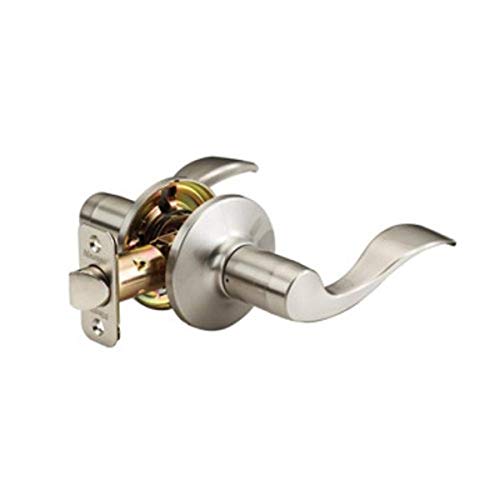 【中古】【未使用・未開封品】Master Lock WL0415 ウェーブレバー 通路ドアロック サテンニッケル
