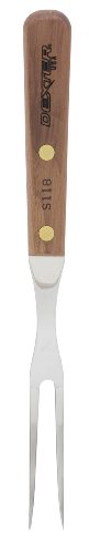【中古】【未使用・未開封品】Dexter-Russell Stainless Steel and Walnut Fork, 10.5-Inch by HIC Harold Import Co.