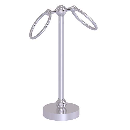 【中古】【未使用・未開封品】Vanity Top 2 Ring Guest Towel Holder - GL-53-SCH