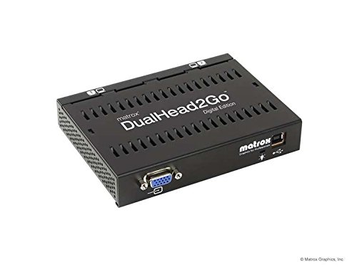 【中古】【未当て嵌める・未開封品】Matrox DualHead2Go デジタル～版 外の方マルチディスプレイハブ