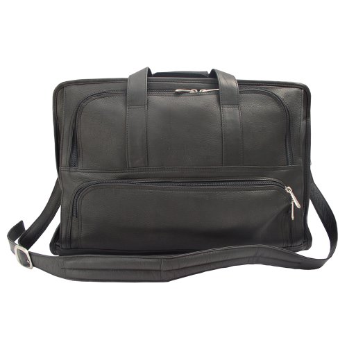 【中古】【未使用・未開封品】PielレザーEntrepeneur half-moonポートフォリオ、ブリーフケース