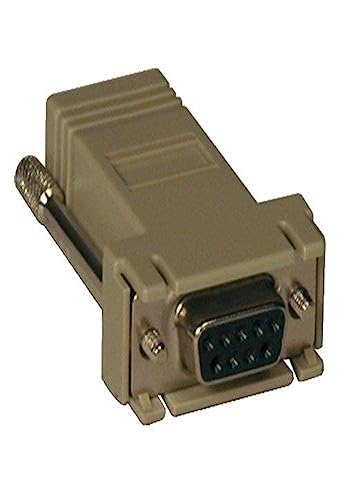 【中古】【未使用・未開封品】Tripp Lite Modular Serial Adapter Straight-Through Wiring (DB9 F to RJ45 F) [並行輸入品]