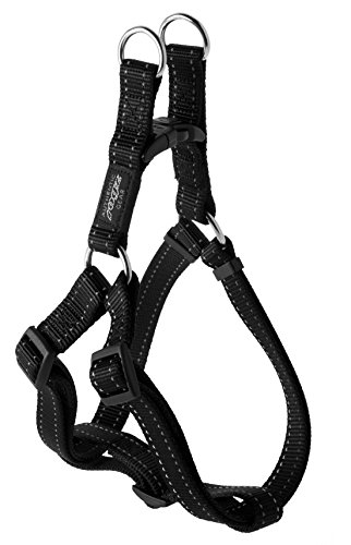 【中古】【未当てはめる・未開封品】Rogz Utility Extra Large 1 Lumberjack Adjustable Reflective Dog Step-インチ-Harness, Black by Rogz