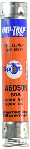 【中古】【未使用・未開封品】Mersen a6d50r 600?V 50?A rk1時間遅延ヒューズ、10枚パック