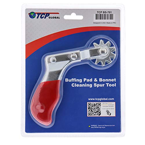 【中古】【未使用・未開封品】TCP Global Brand Polishing and Buffing Pad Cleaning Spur Tool for Revitalizing Polisher Compound Pads and Bonnets by TCP Global|AJIMURA-SHOP