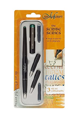 【中古】【未当て嵌める・未開封品】Manuscript Left Handed Nib Scribe Calligraphy Pen and Nib Set 作物書き込み (並行輸入品)