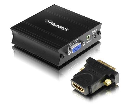 【中古】【未当てはめる・未開封品】Aluratek VGA TO HDMI 1080P 取り替えっこアダプタ オーディオ付 AVH100F