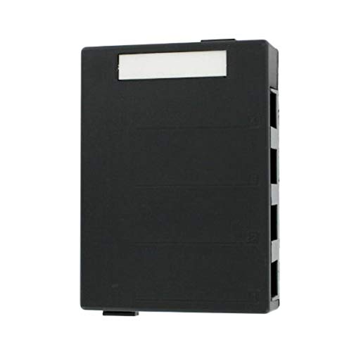 【中古】【未使用・未開封品】Leviton 41089???4ep QuickPortサーフェスマウントハウジング、4?- port、ブラック