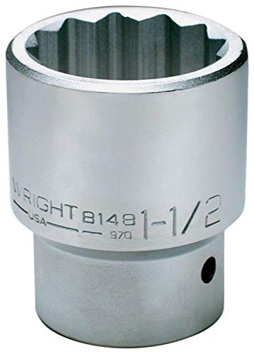【中古】【未使用・未開封品】Wright Tool 8197 3-1/8-Inch with 1-Inch Drive 12 Point Standard Socket by Wright Tool